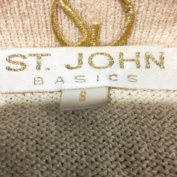 ST. JOHN BASICS SHORT SLEEVE SWEATER JACKETS SIZE S - Picture 7 of 7